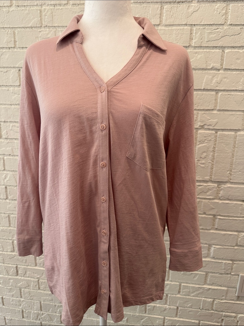 Orvis Dusty Rose Button-Down Shirt